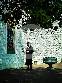 St. George monastery in the Russian town of Meshchovsk Kaluga region.